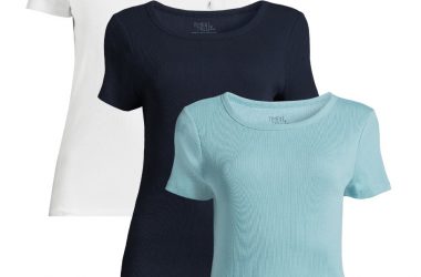 Time and Tru Women’s Tees 3 Pack Just $6.88 (Reg. $21)!